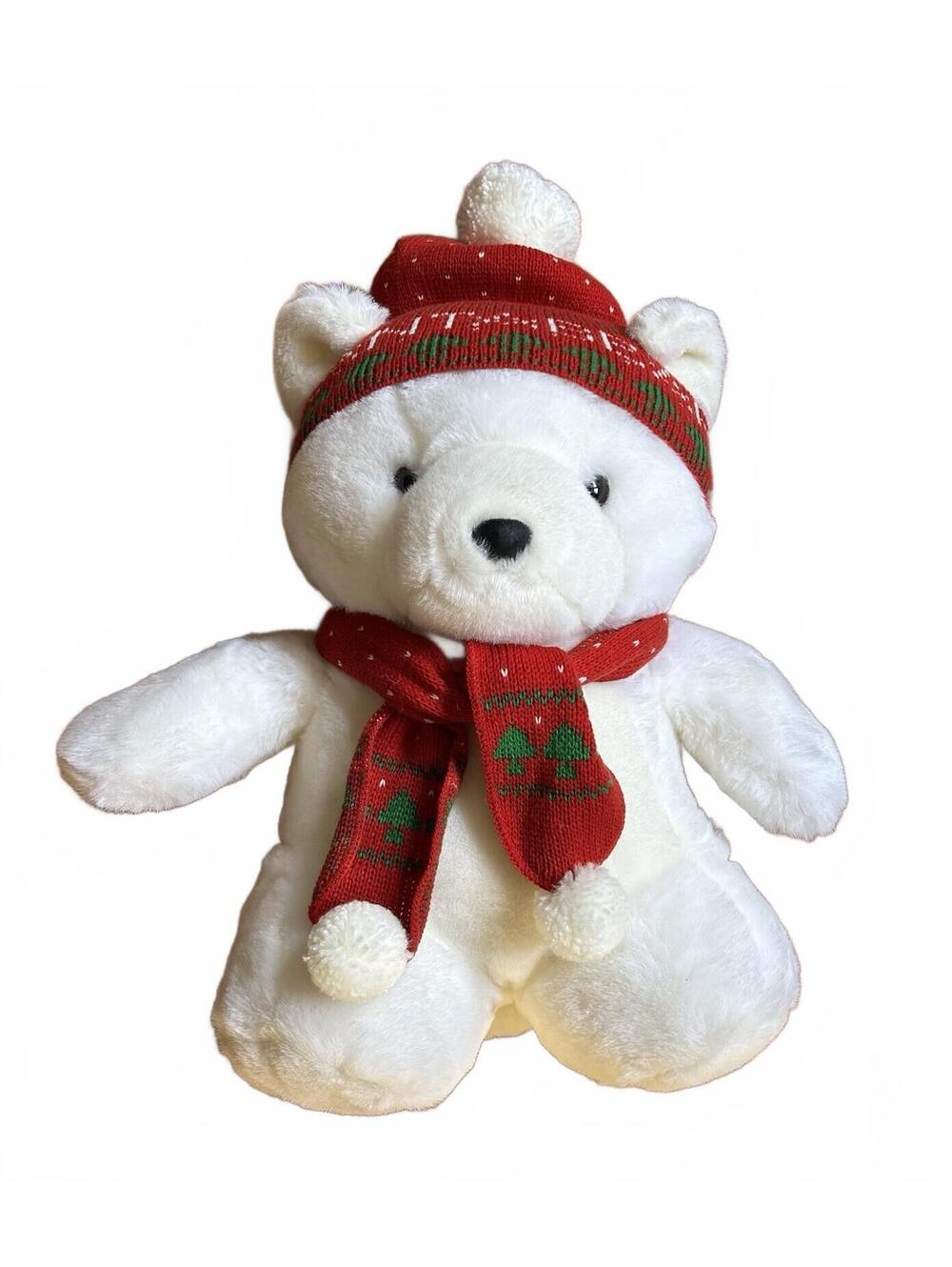 Vintage 1985 Dayton Hudson Santa Bear Plush 1st Edition Chosun Korea Pristine